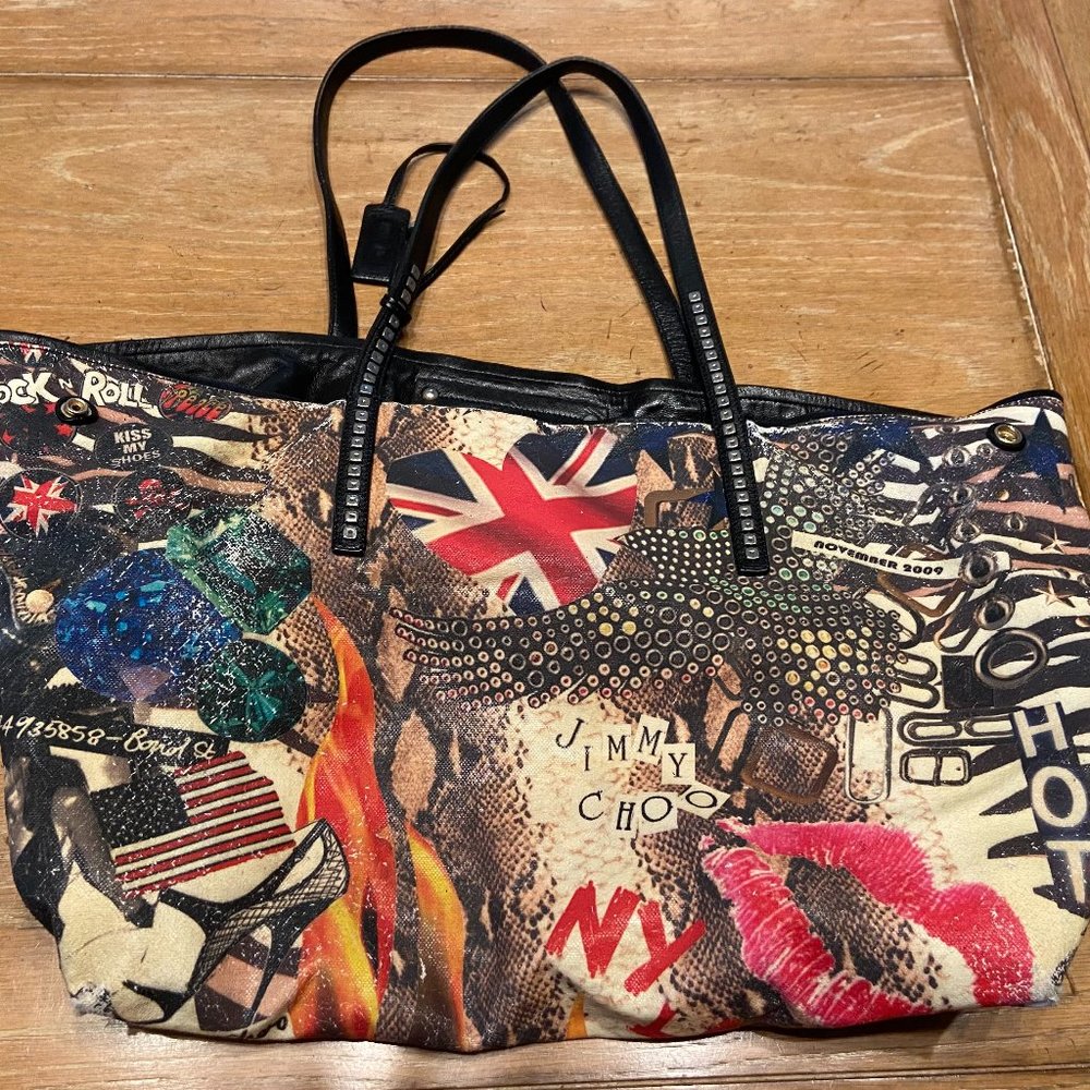 Jimmy Choo Designer Tote Bag